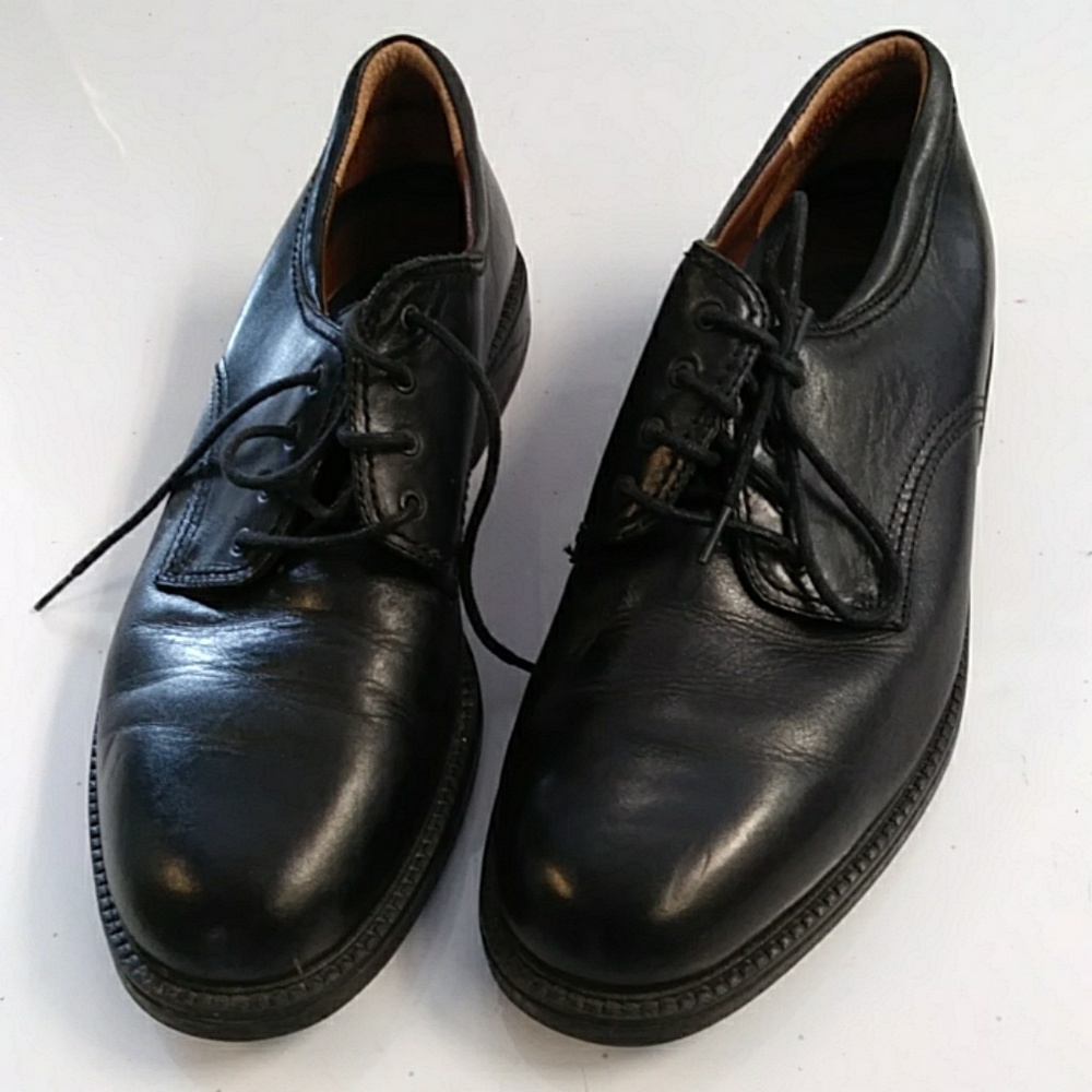 Dockers Mens sz13m black leather shoe dress,casual